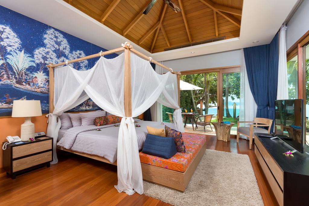 Poolvilla am Strand